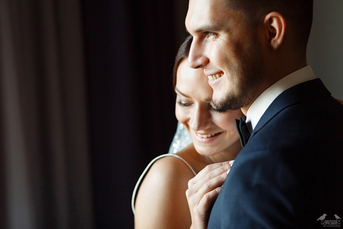 Эмоциональная свадебная съёмка. Свадебный фотограф в Нижнем Новгороде и Москве Сергей Воробьев