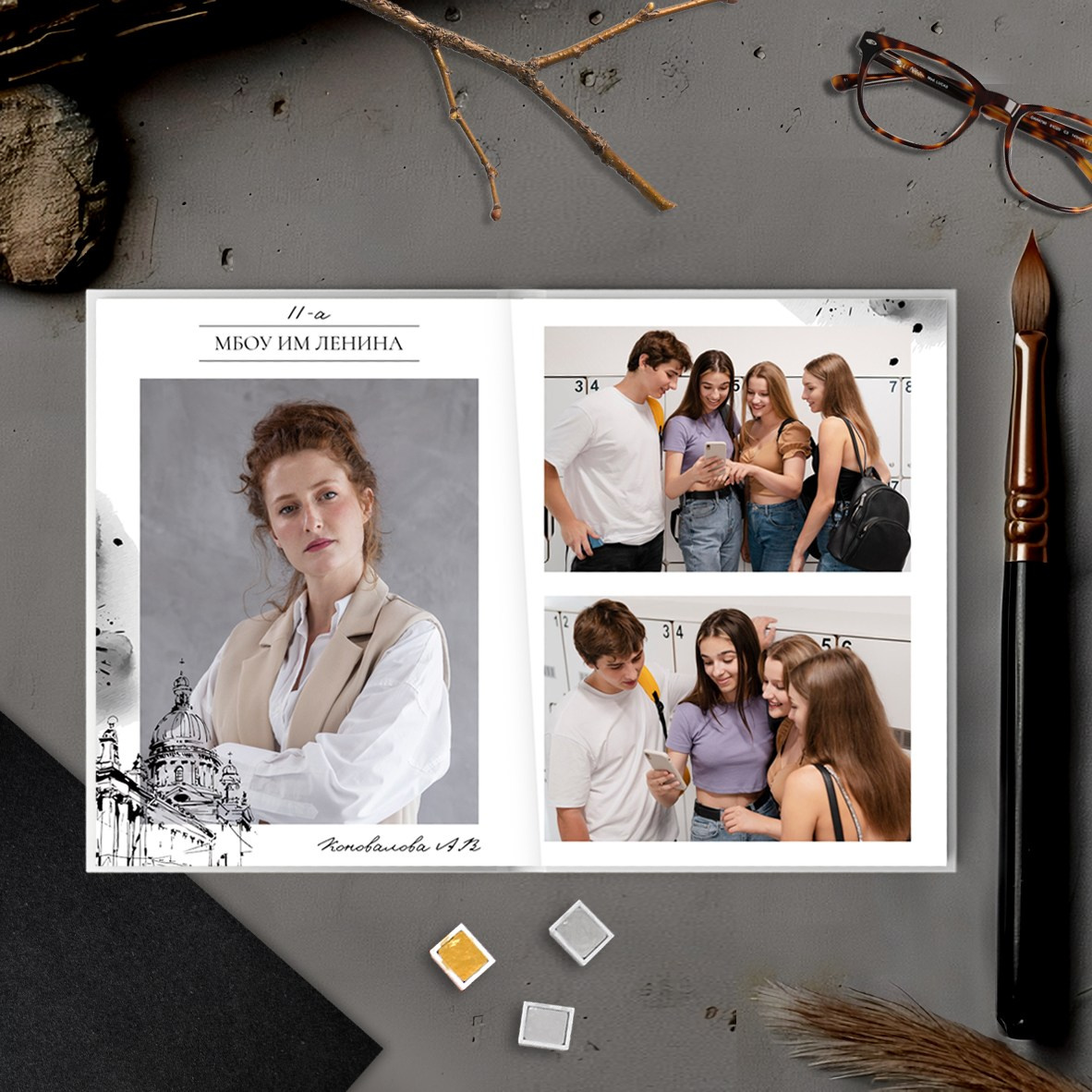 Дизайн Пушкин. Medlori fotobook Выпускные альбомы в Липецке Лариса Медведева