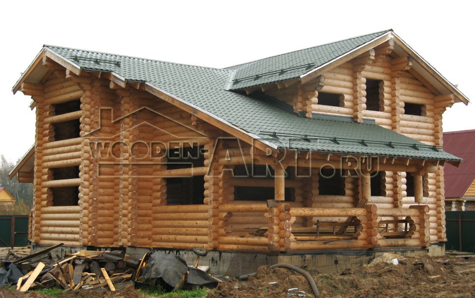 Сычево 273 кв. м. Проекты деревянных домов