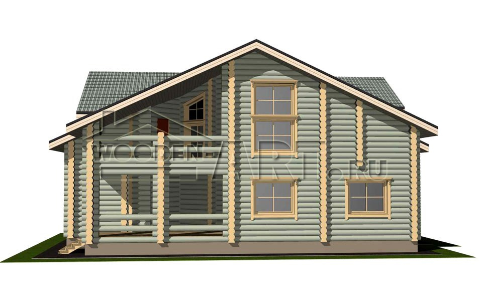 «Красное село» 504 кв. м. Проекты деревянных домов