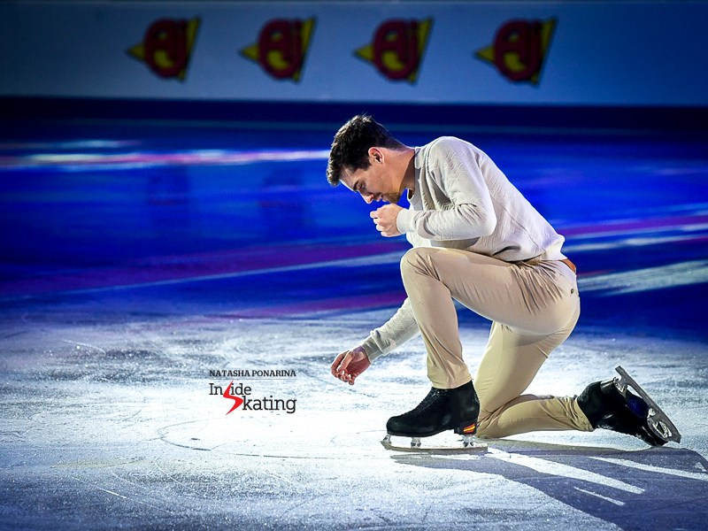 Javier Fernandez ECH 2019 Gala. Russian figure skating photographer from Saint-Petersburg