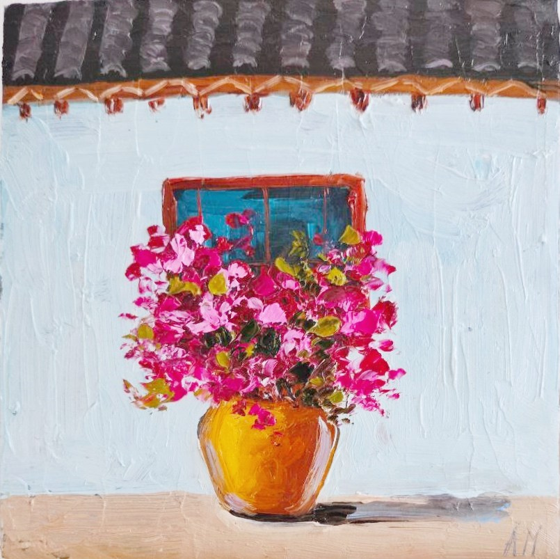 Купить картину маслом в Саратове цветы