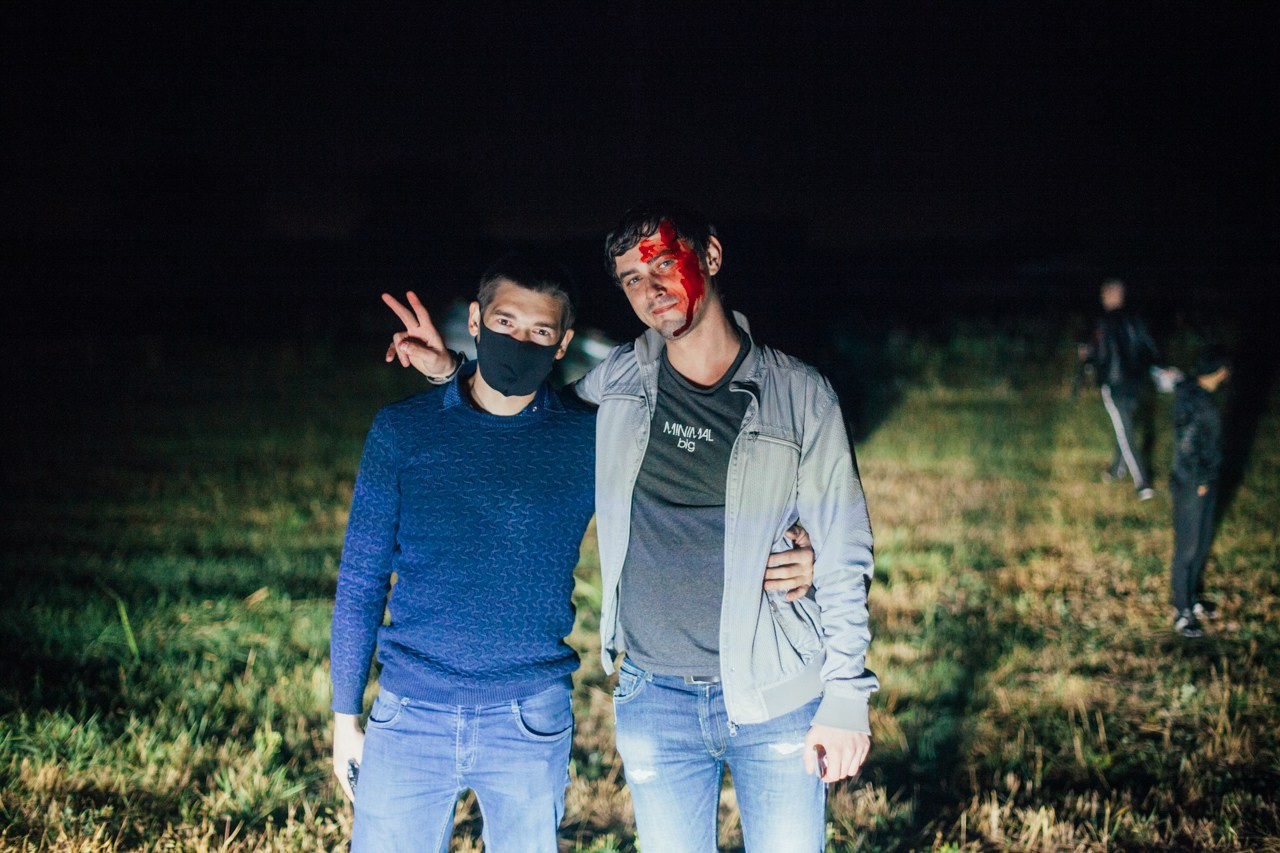 Бэкстейдж съемка рекламы. Фотограф Денис Денисов