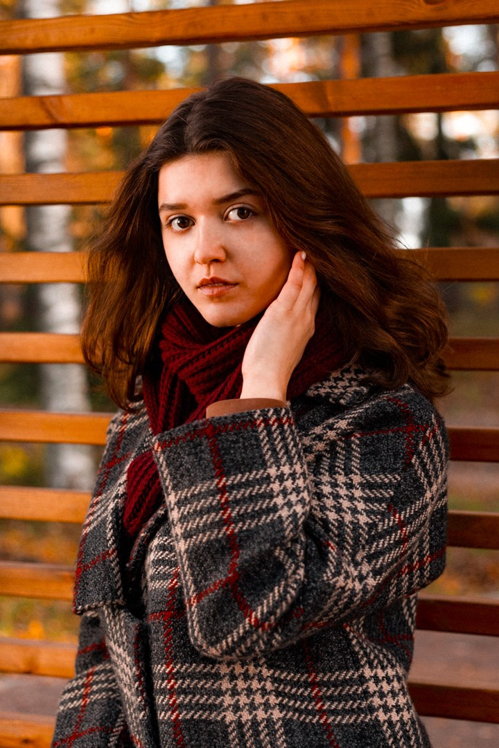 Съемка осенью в заречном парке, город Луга. Портретный фотограф в Луге и Санкт-Петербурге | Антон Рыбчинский