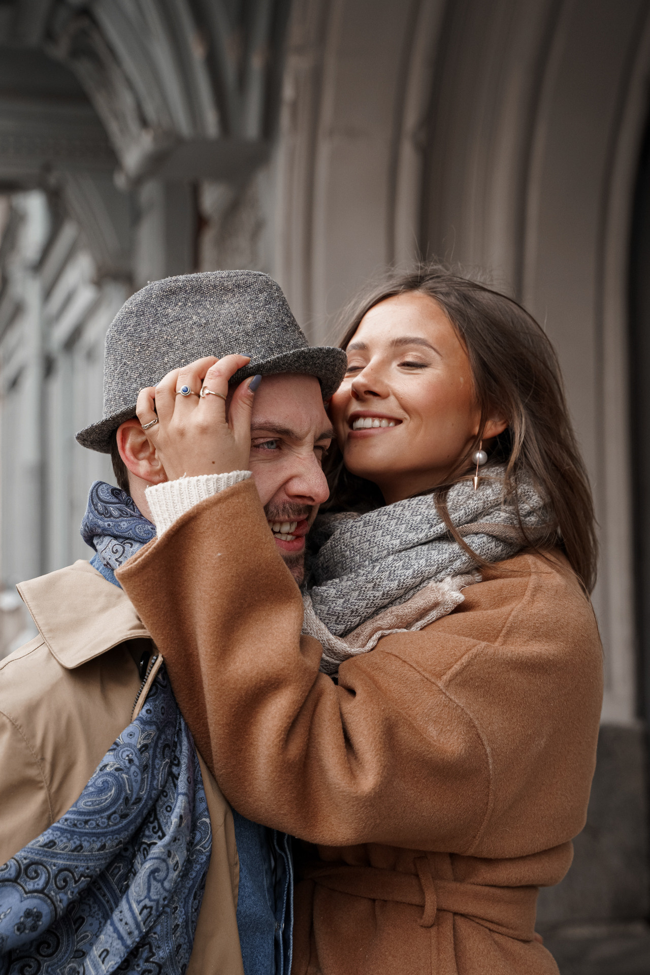 Филипп и Полина. Прогулка под Питерским дождем. Саша Потапкин Фотограф. Сочи, Екатеринбург, Москва