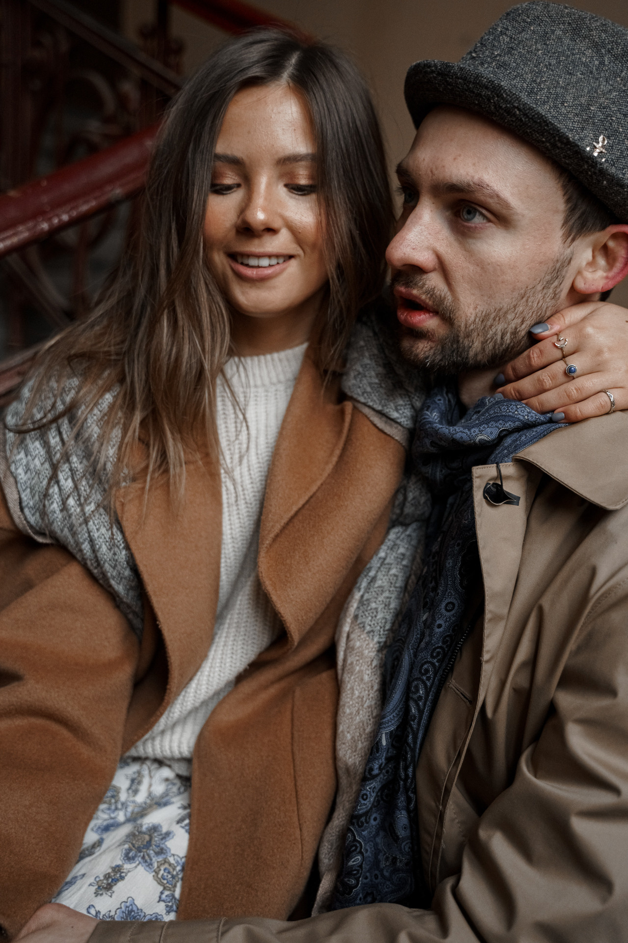 Филипп и Полина. Прогулка под Питерским дождем. Саша Потапкин Фотограф. Сочи, Екатеринбург, Москва