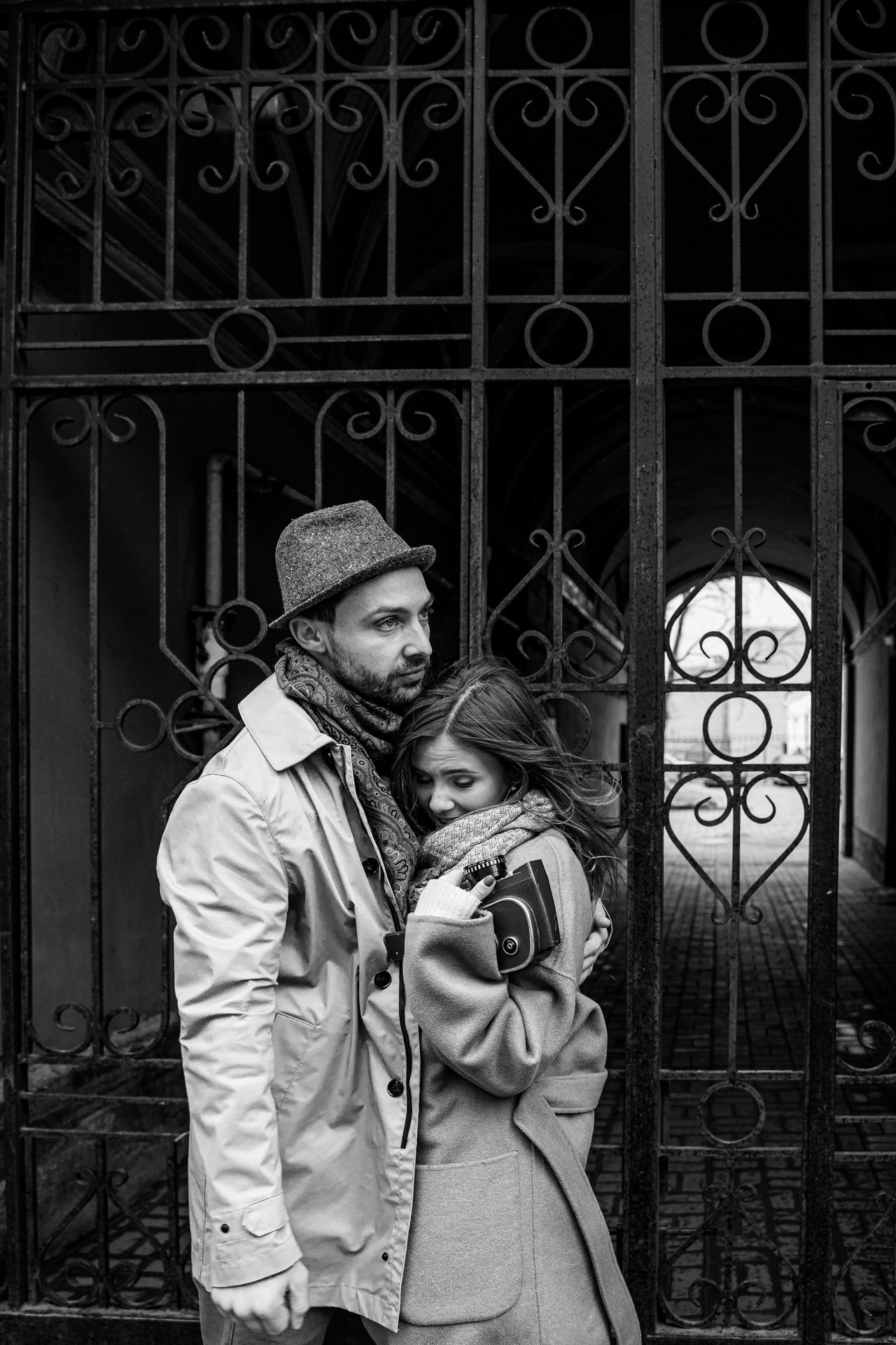 Филипп и Полина. Прогулка под Питерским дождем. Саша Потапкин Фотограф. Сочи, Екатеринбург, Москва