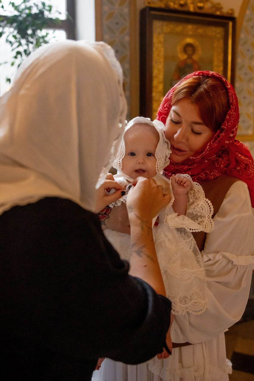 Таинство Крещения. Семейный фотограф в Москве