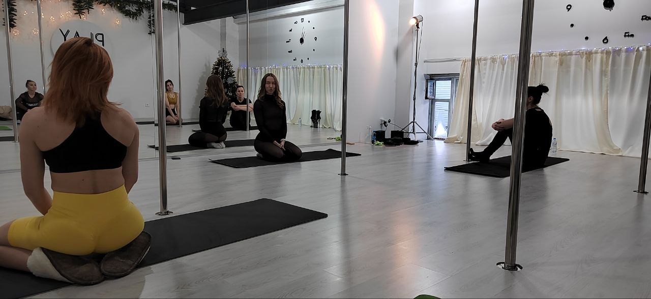 МК Люси Лазебной в PLAY 17.12. 2023. Танцевальная студия «PLАY» в городе Сургутe