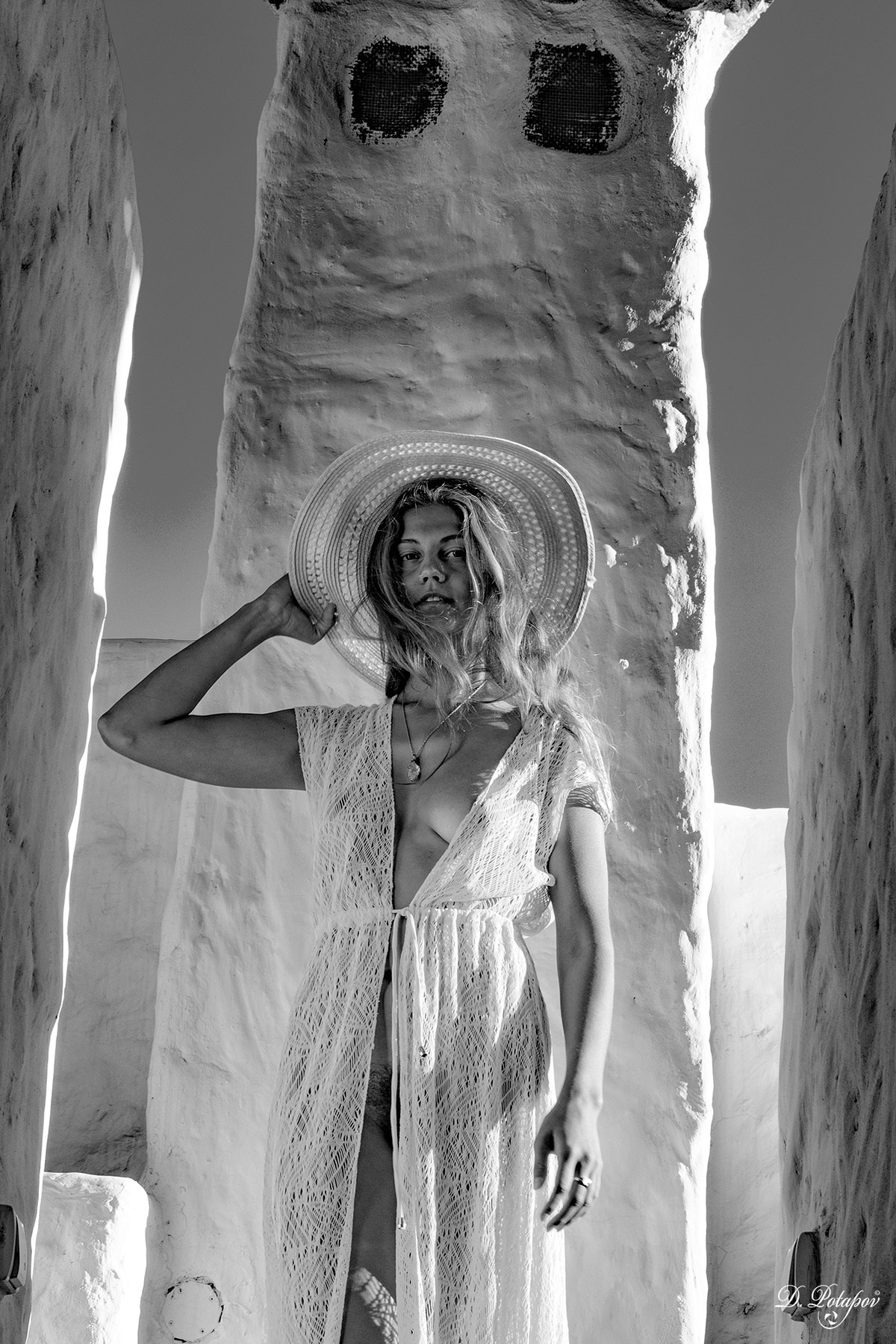 Ню в Крыму (Монохром). Московский фотограф Дмитрий Потапов