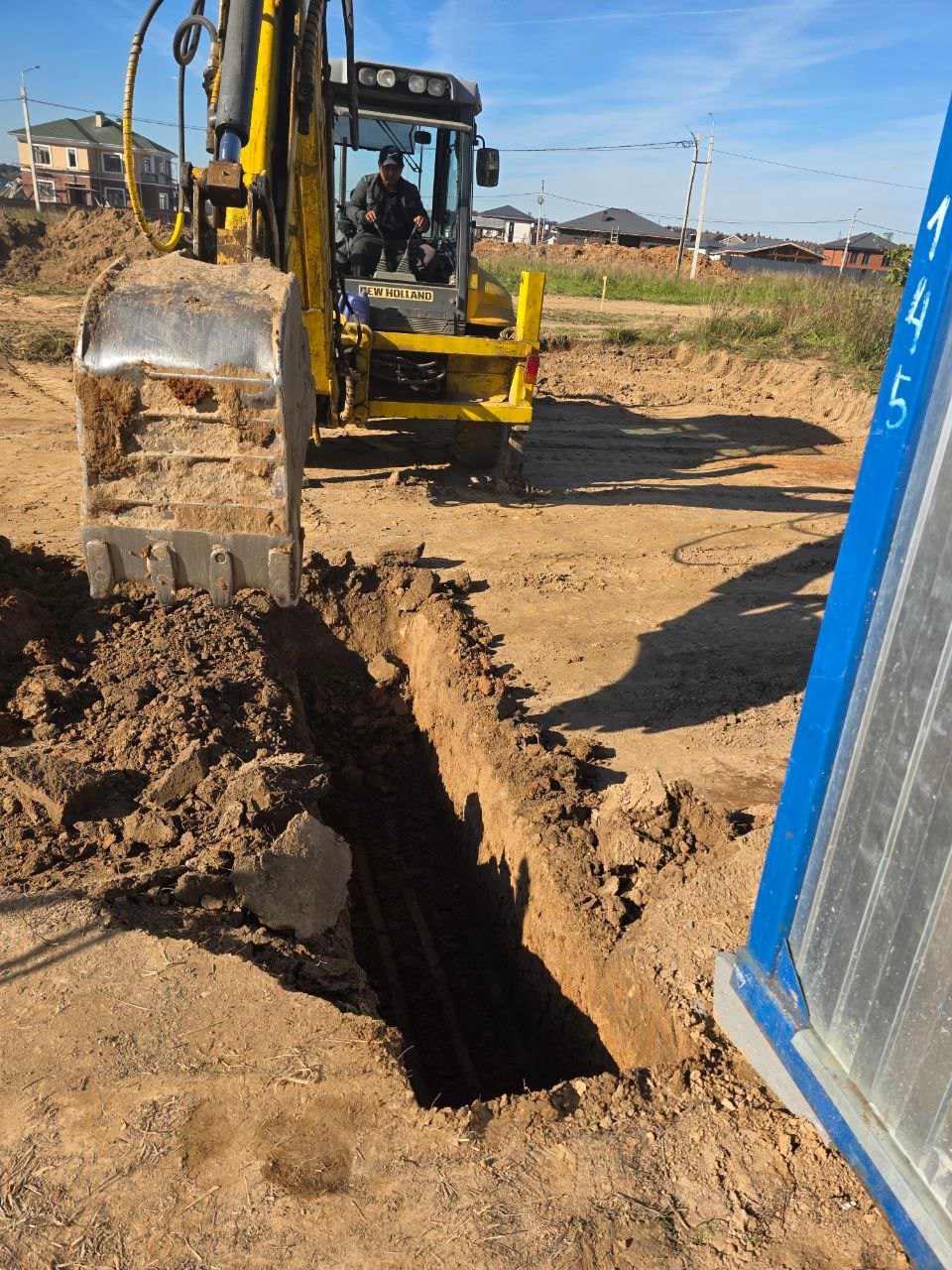 прокладываем коммуникации 