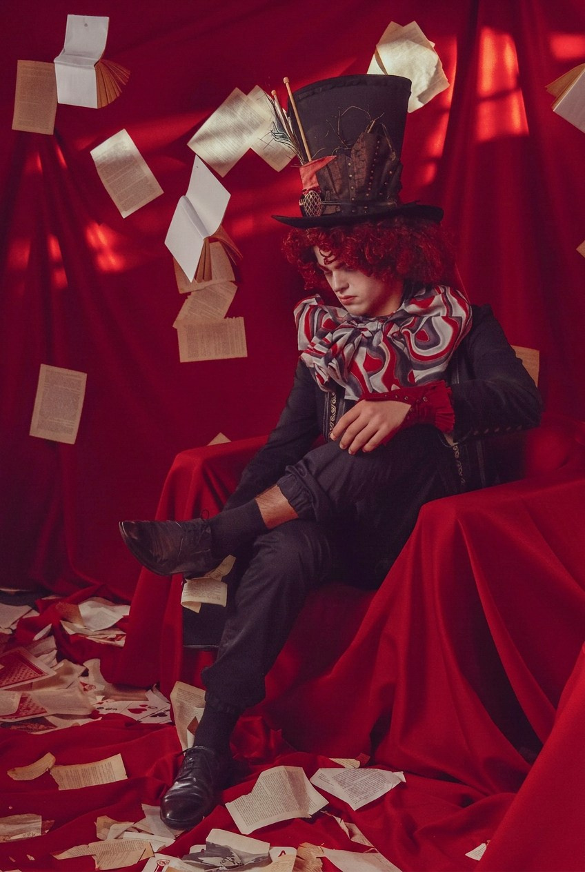 Шляпник. Фотограф Антонина Свешникова. ВЫПУСКНЫЕ ФОТОКНИГИ для детских садов и школ. Москва, Владимир