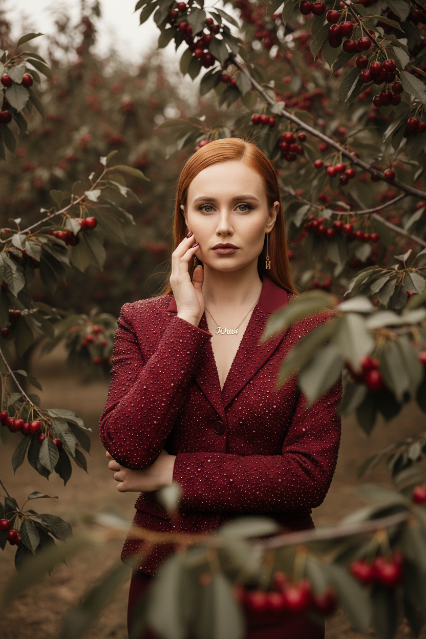 FIN Вишневый сад. Шаблоны и дизайны выпускных альбомов и фотокниг