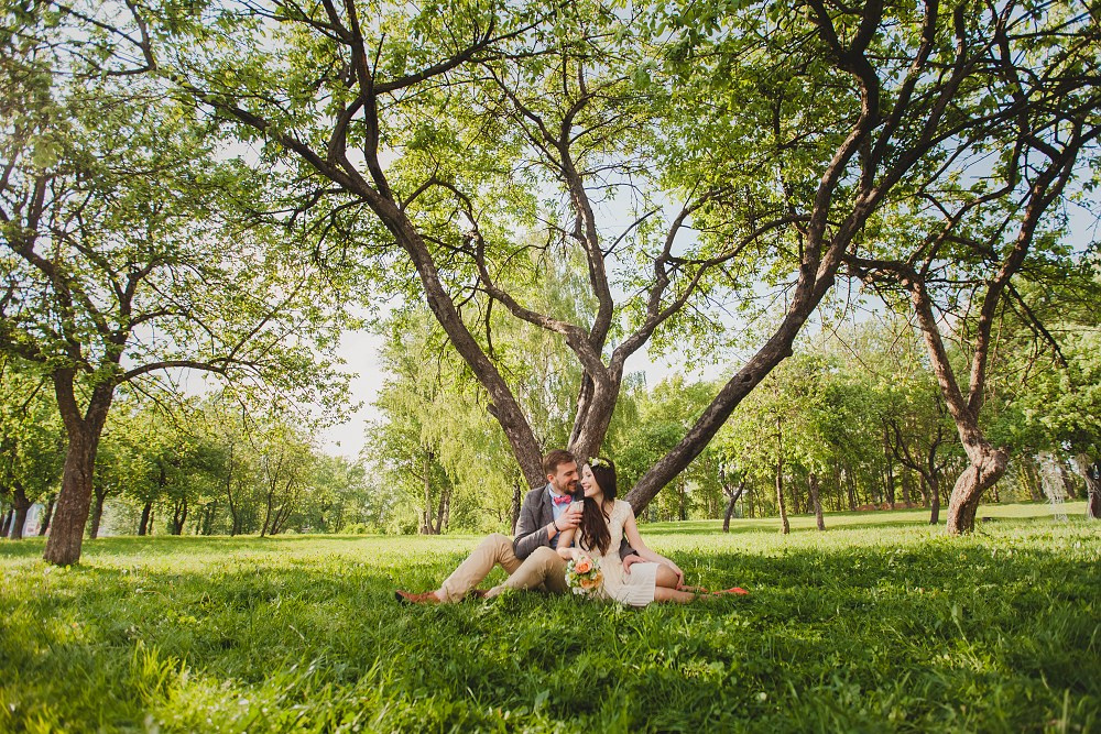 Катя и Виталик. Лавстори и свадебная прогулка. Фотограф в Варшаве Анна Розова