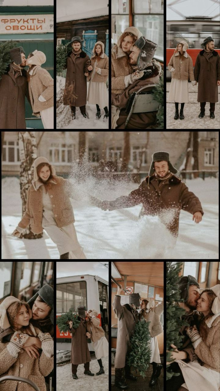 Новогодняя уличная / студийная фотосессия. Фотограф Ижевск / Удмуртия