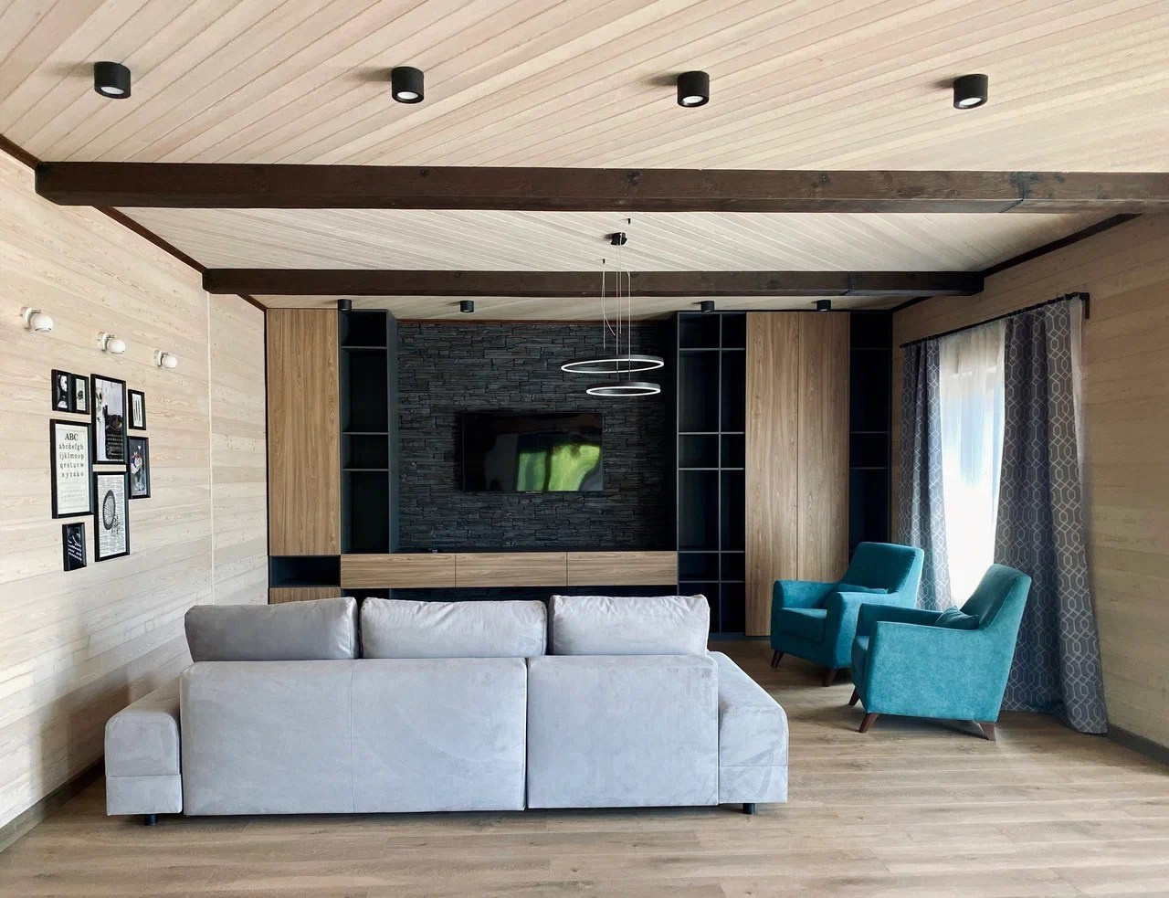 Реализация- Коттедж под сдачу в аренду. Дизайнер интерьера в Санкт-Петербурге Ольга Рытаровская