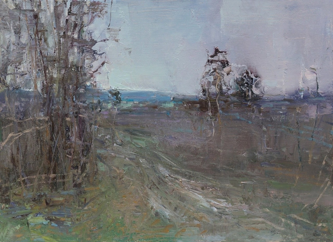 Жемчужный день. Художник Александр Каверин