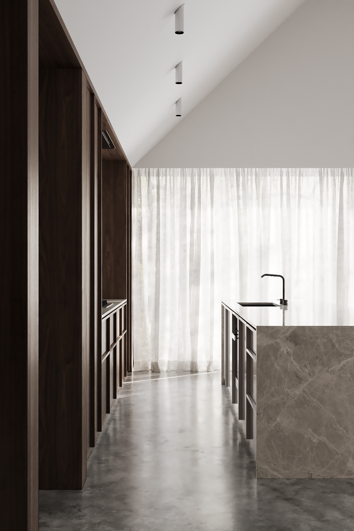 A1_2024_Forest house. 3d визуализатор интерьера Анастасия Лосицкая