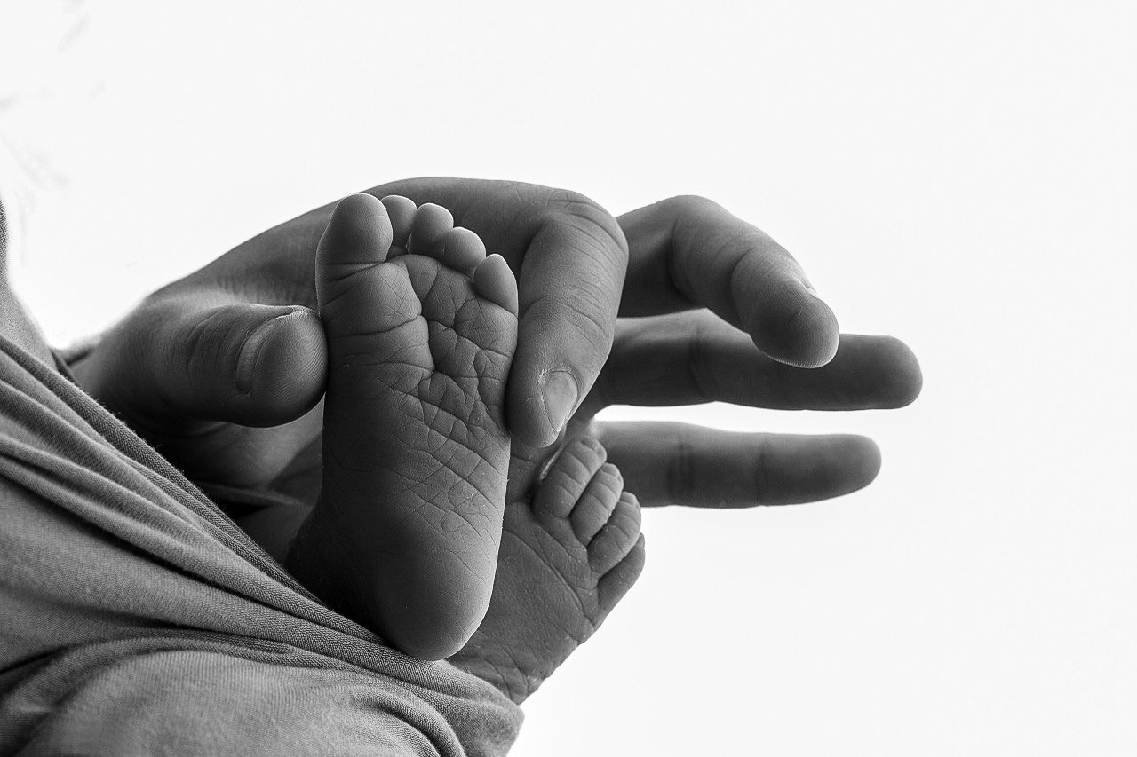 Макро кадры. Фотограф новорожденных у вас дома