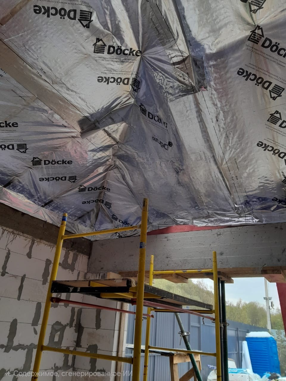 Утепление кровли 