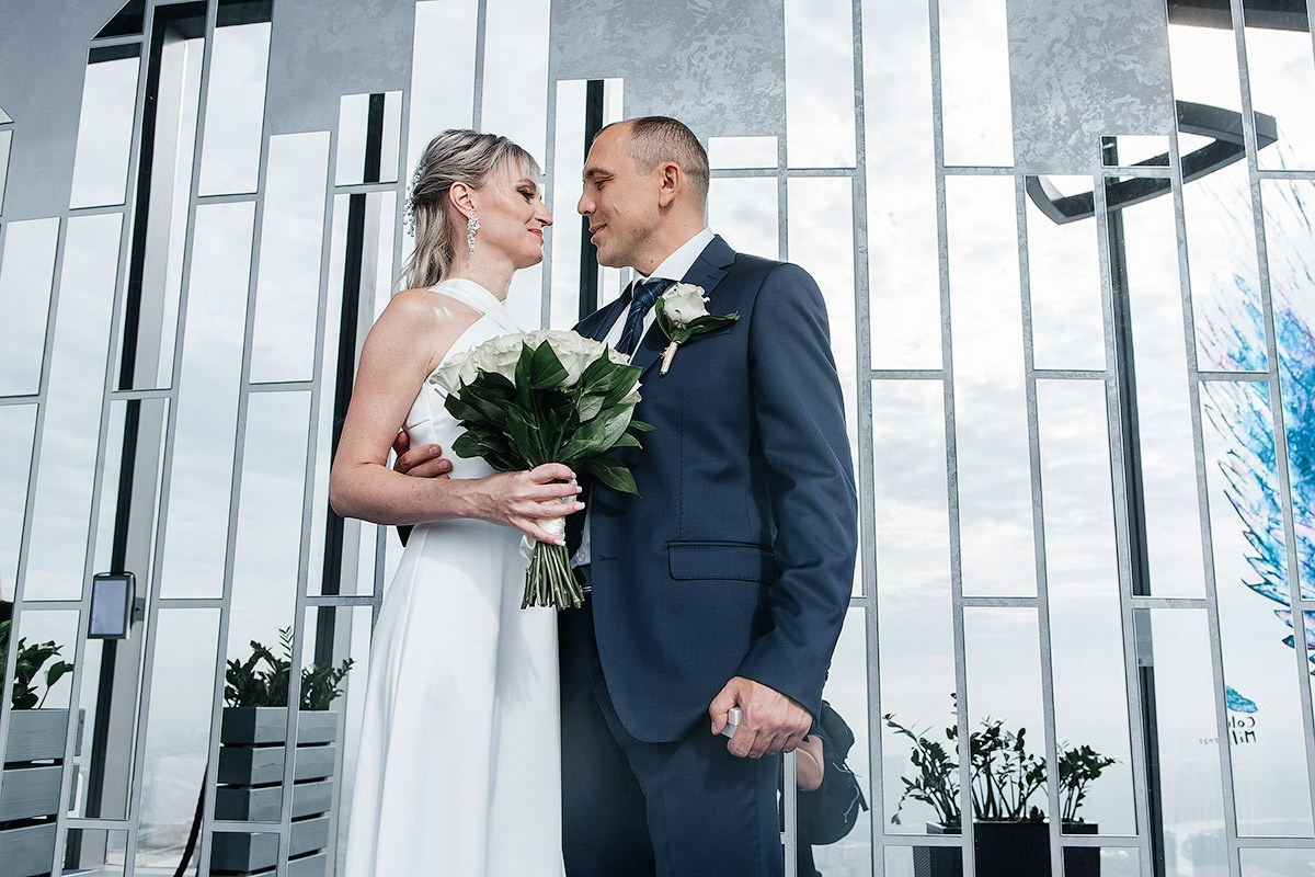 Регистрация и прогулка в Сити. Фотограф Анна Анисимова. Свадьбы, портреты, творческий репортаж