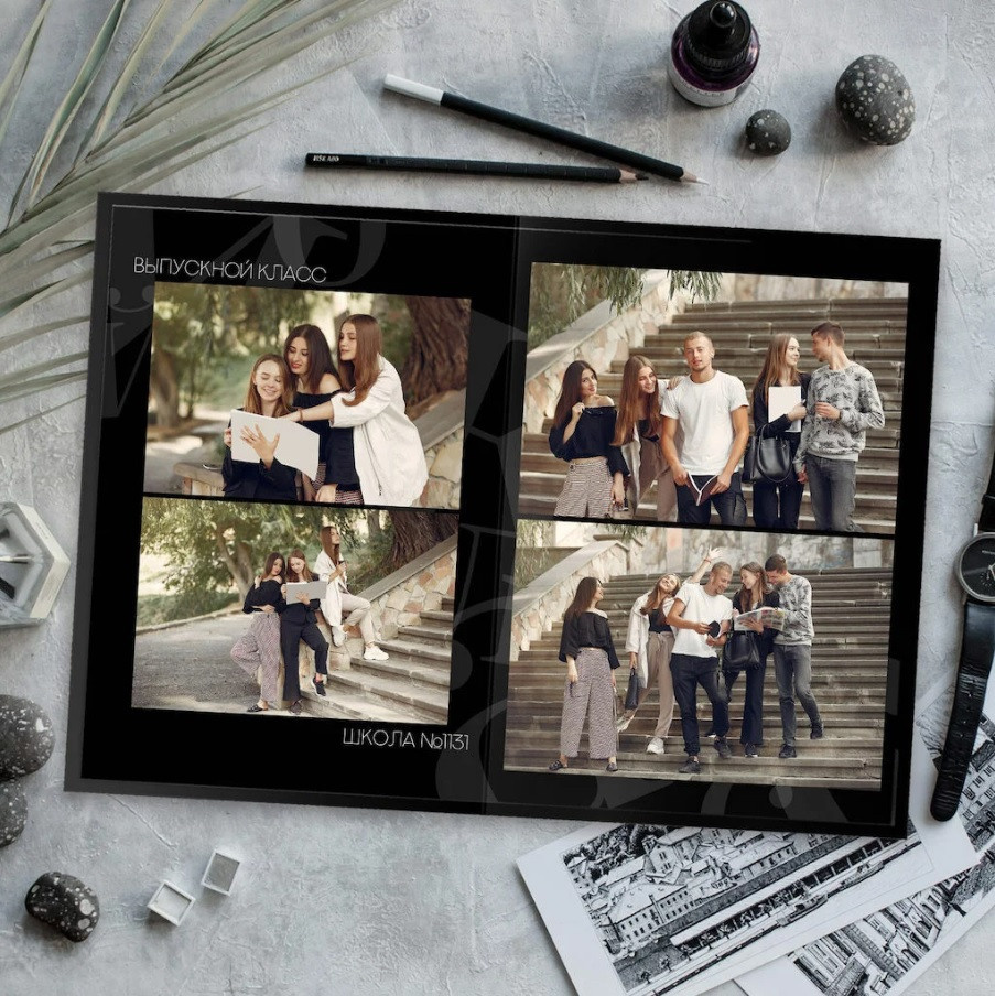 Дизайны выпускных альбом для школьников. Главная