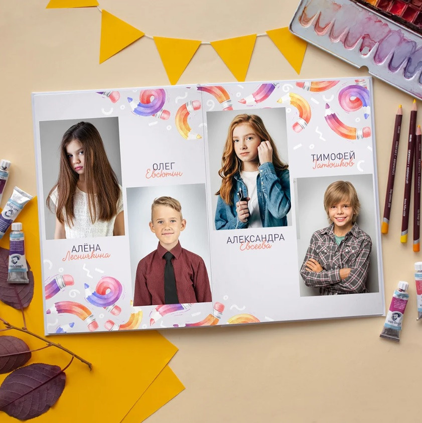 Дизайны выпускных альбом для школьников. Главная