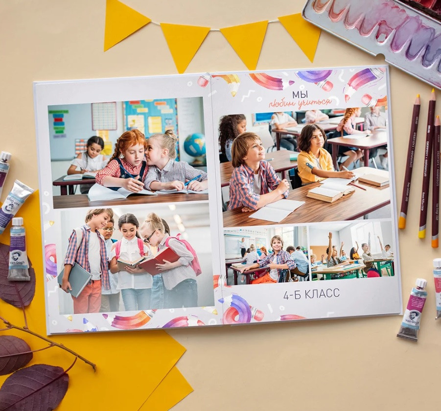 Дизайны выпускных альбом для школьников. Главная