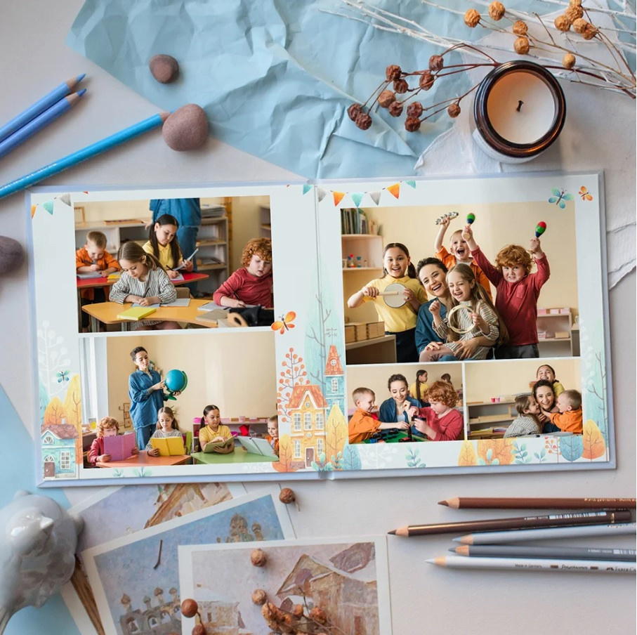 Дизайны альбомов для детских садов. Главная