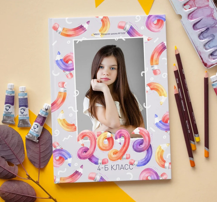 Дизайны выпускных альбом для школьников. Главная