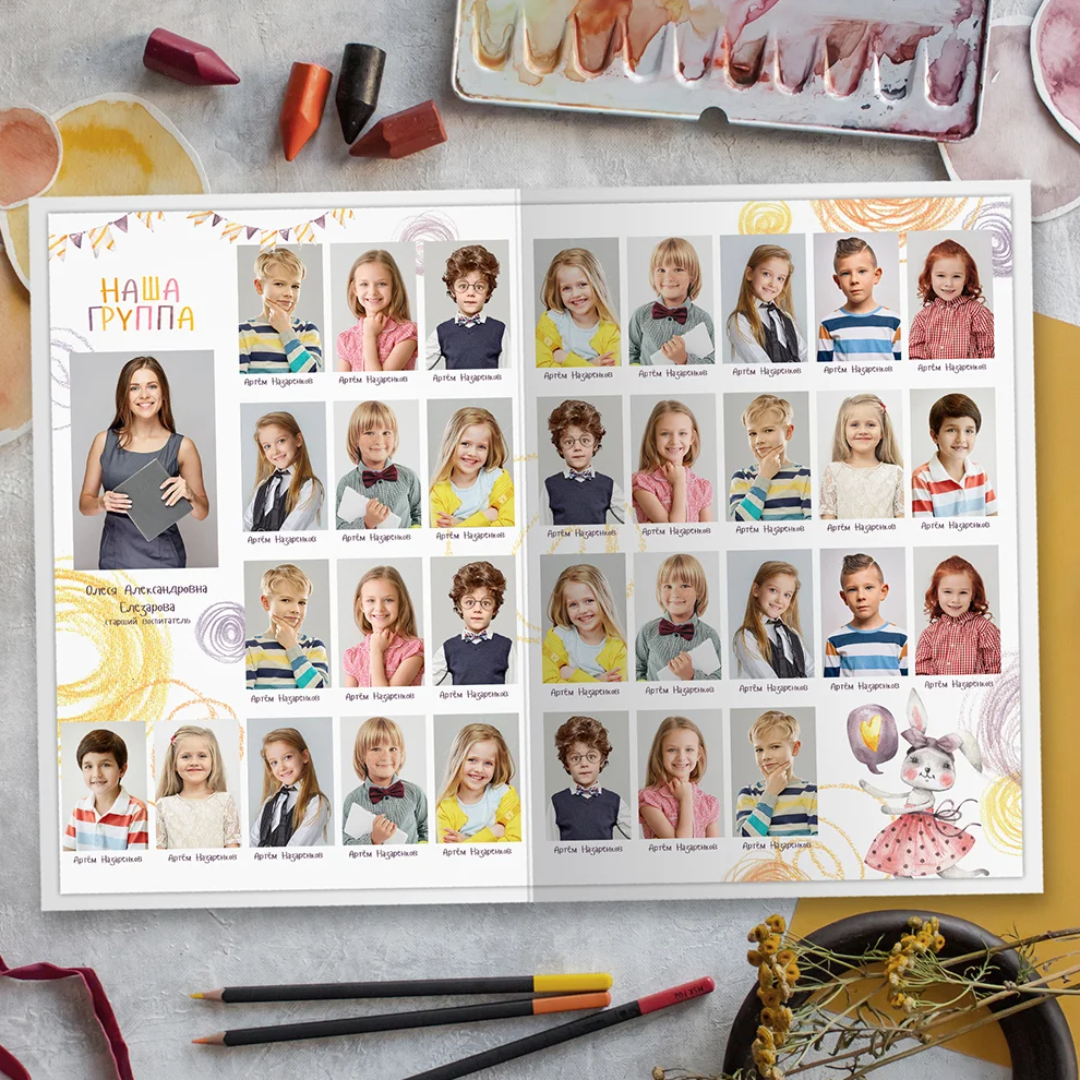 Фотоальбомы для детских садов. Семейный фотограф в Краснодаре