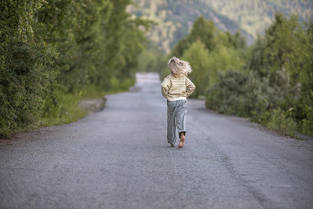 Детская фотосессия на улице. Семейный и детский фотограф в Красноярске Ольга Гаврикова