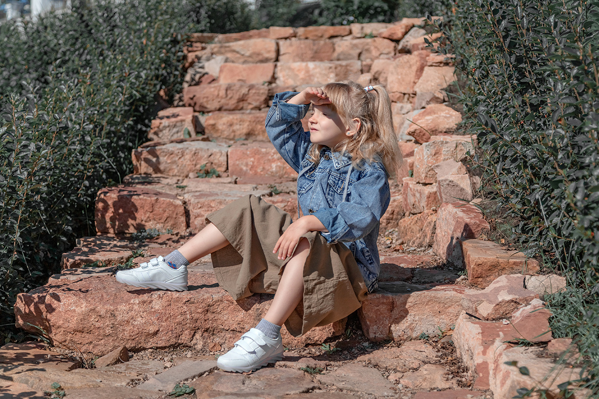 Детская фотосессия на улице. Семейный и детский фотограф в Красноярске Ольга Гаврикова