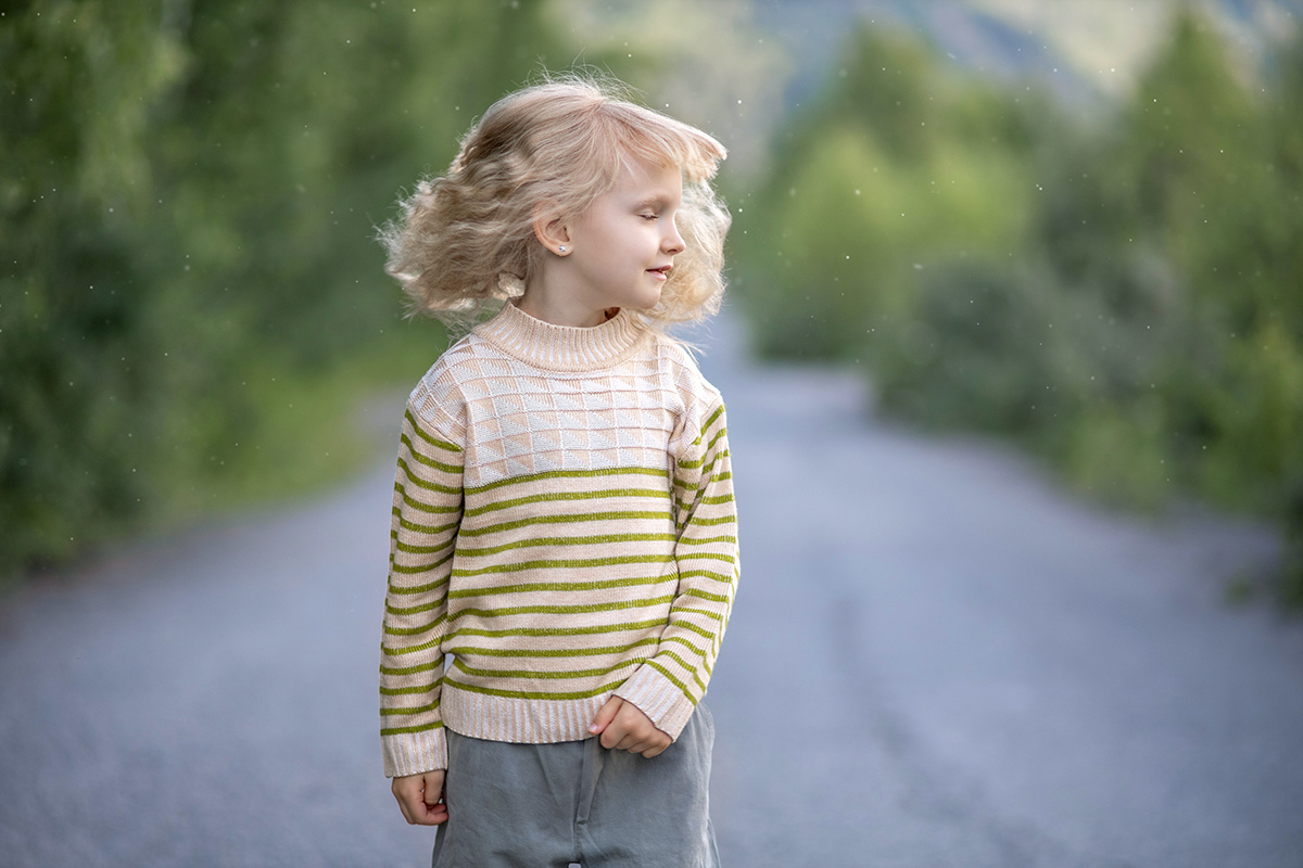 Детская фотосессия на улице. Семейный и детский фотограф в Красноярске Ольга Гаврикова