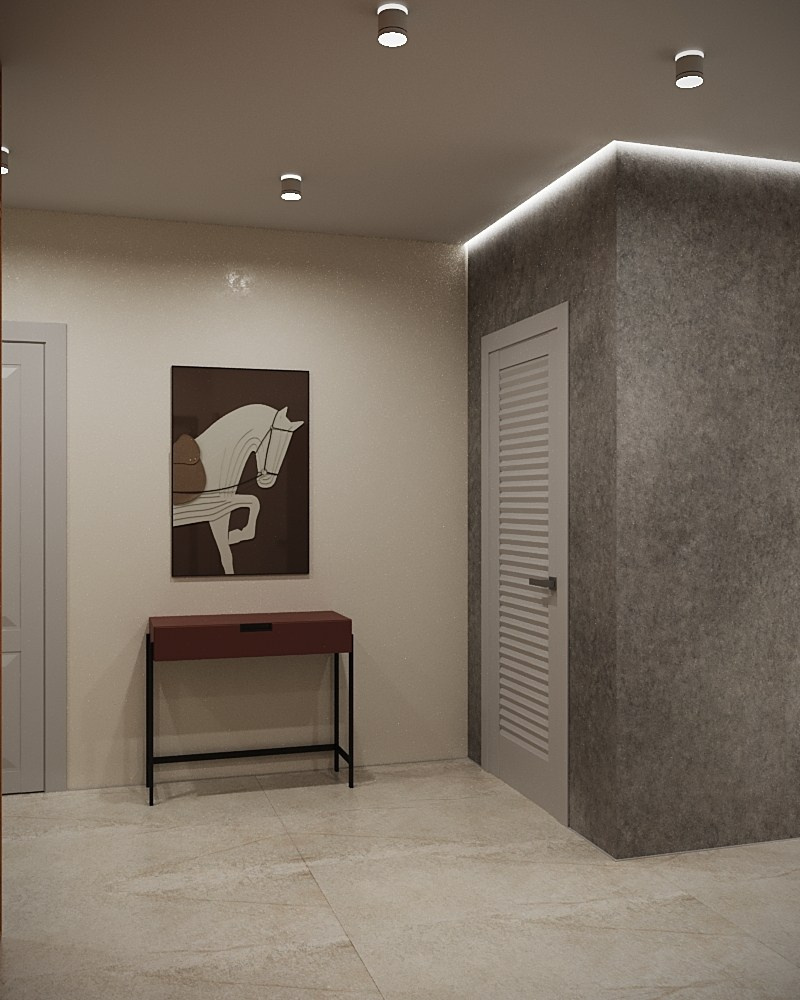 Квартира 100 м², м-н Космос. Студия дизайна