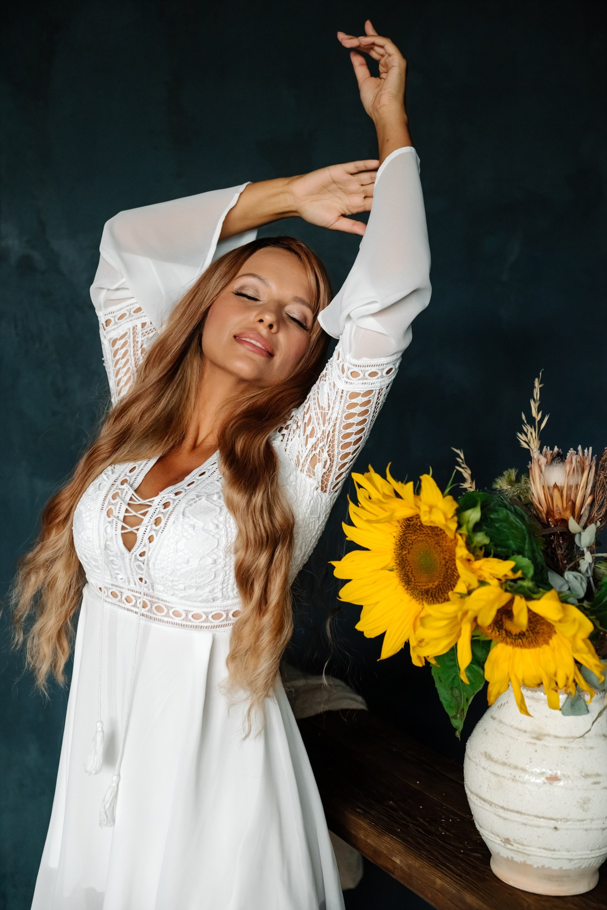 Индивидуальная. Море цветов. Свадебный и сеейный фотограф в Санкт-Петербурге Елена Худякова