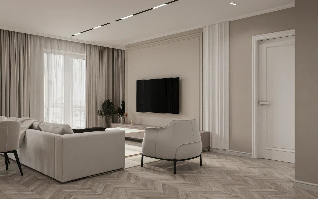 ЖК Расцветай. Площадь 87 кв. м. Дизайнер интерьера в Новосибирске_Елена Сергеева