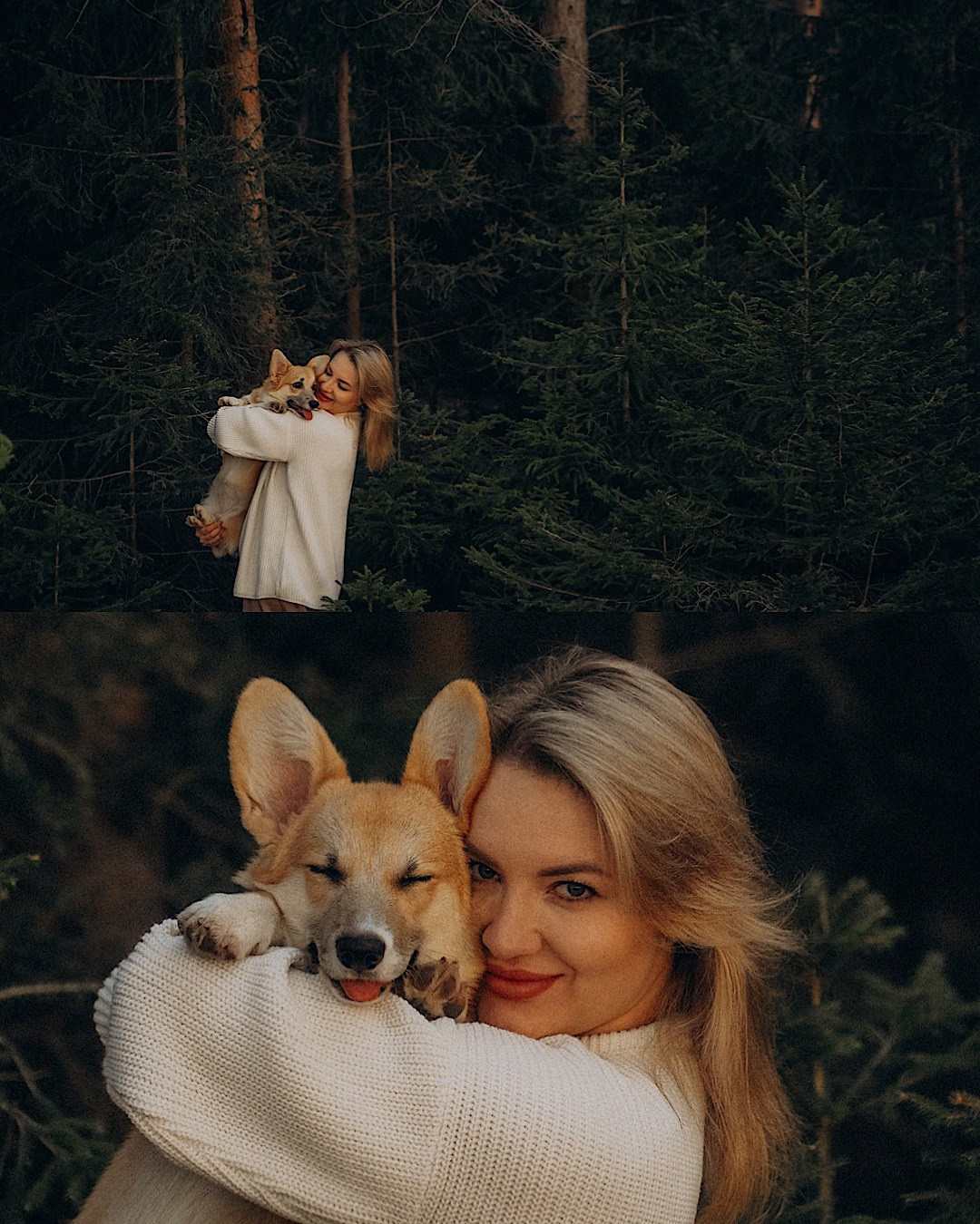 Катя и Берта. Фотограф анималист в Москве и Санкт-Петербурге Свиридова Анна