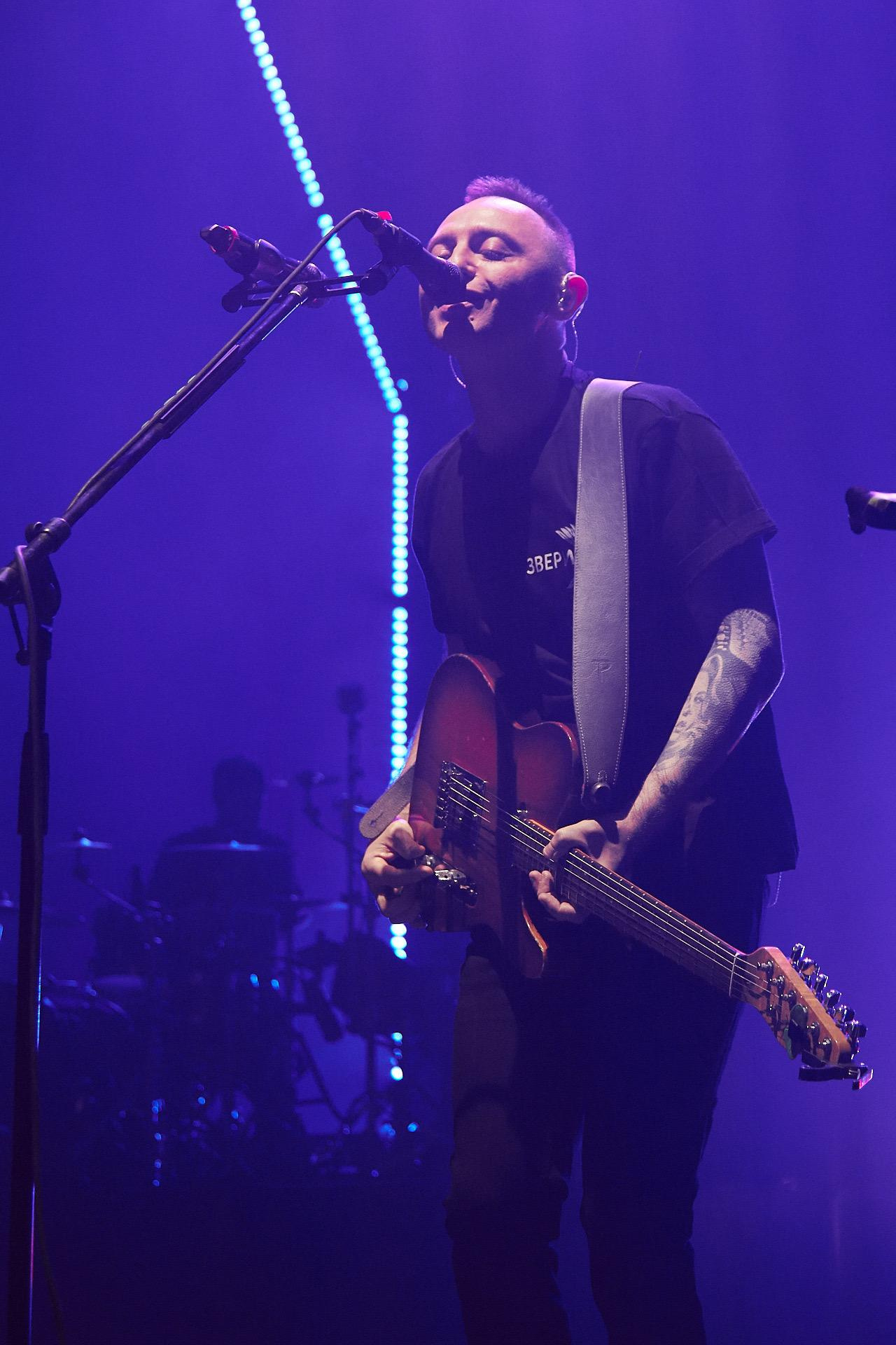 Концерт «Звери» в юбилейном. Фотограф Валерий Сабрам