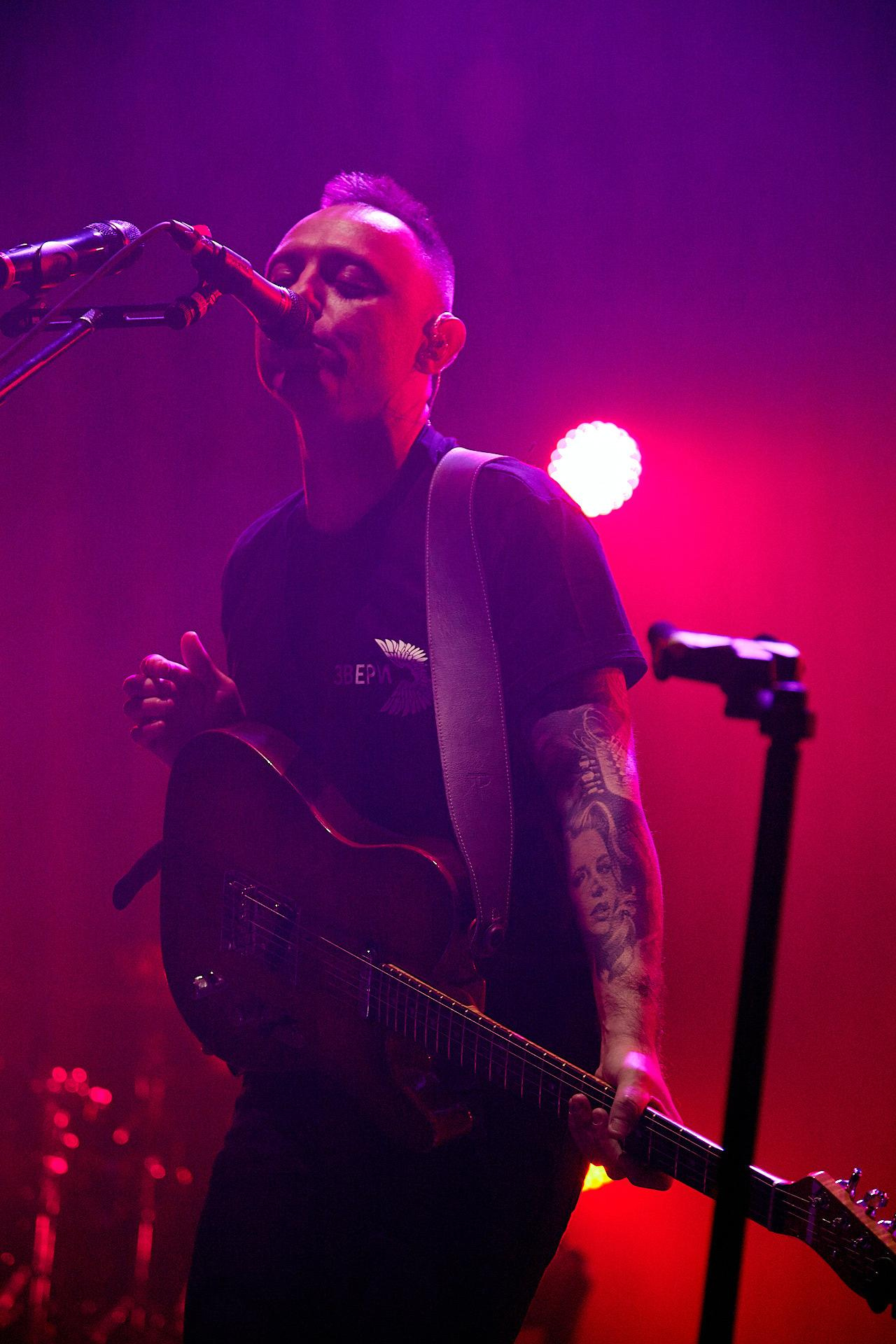 Концерт «Звери» в юбилейном. Фотограф Валерий Сабрам