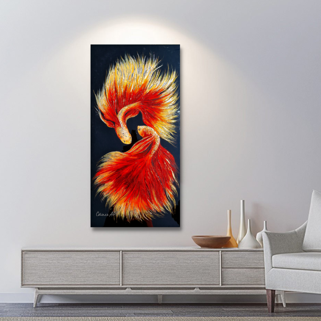 Рыбы. Художник