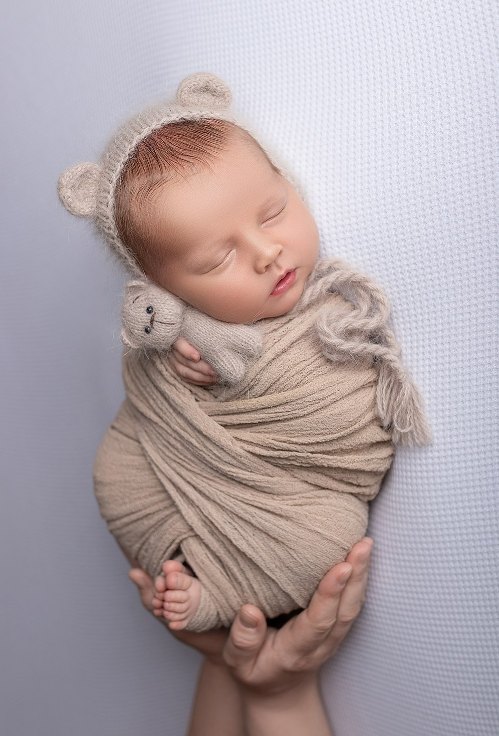 Newborn съёмка Мишеньки. Фотограф новорождённых и малышей до года в Москве и Московской области