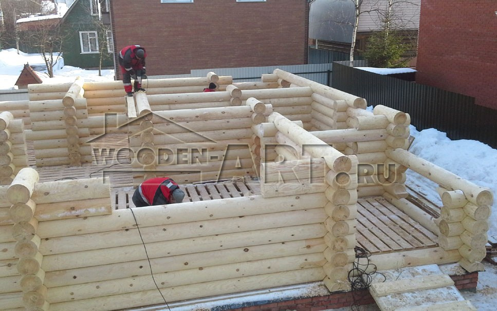 «Нахабино» 192 кв. м. Проекты деревянных домов