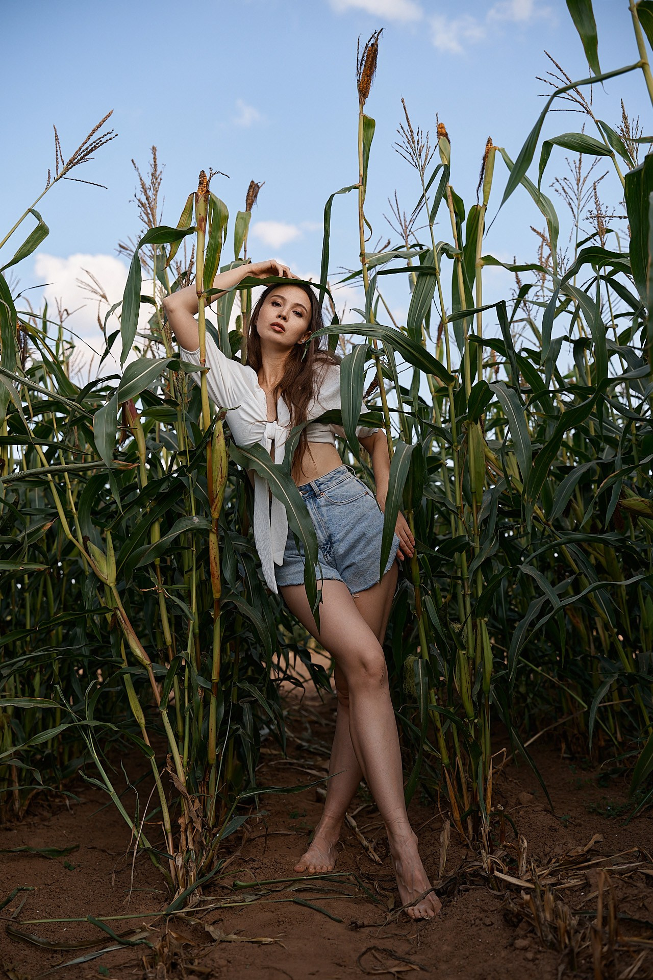 София в кукурузе. Репортажный фотограф в Кирове Сергей Дудин