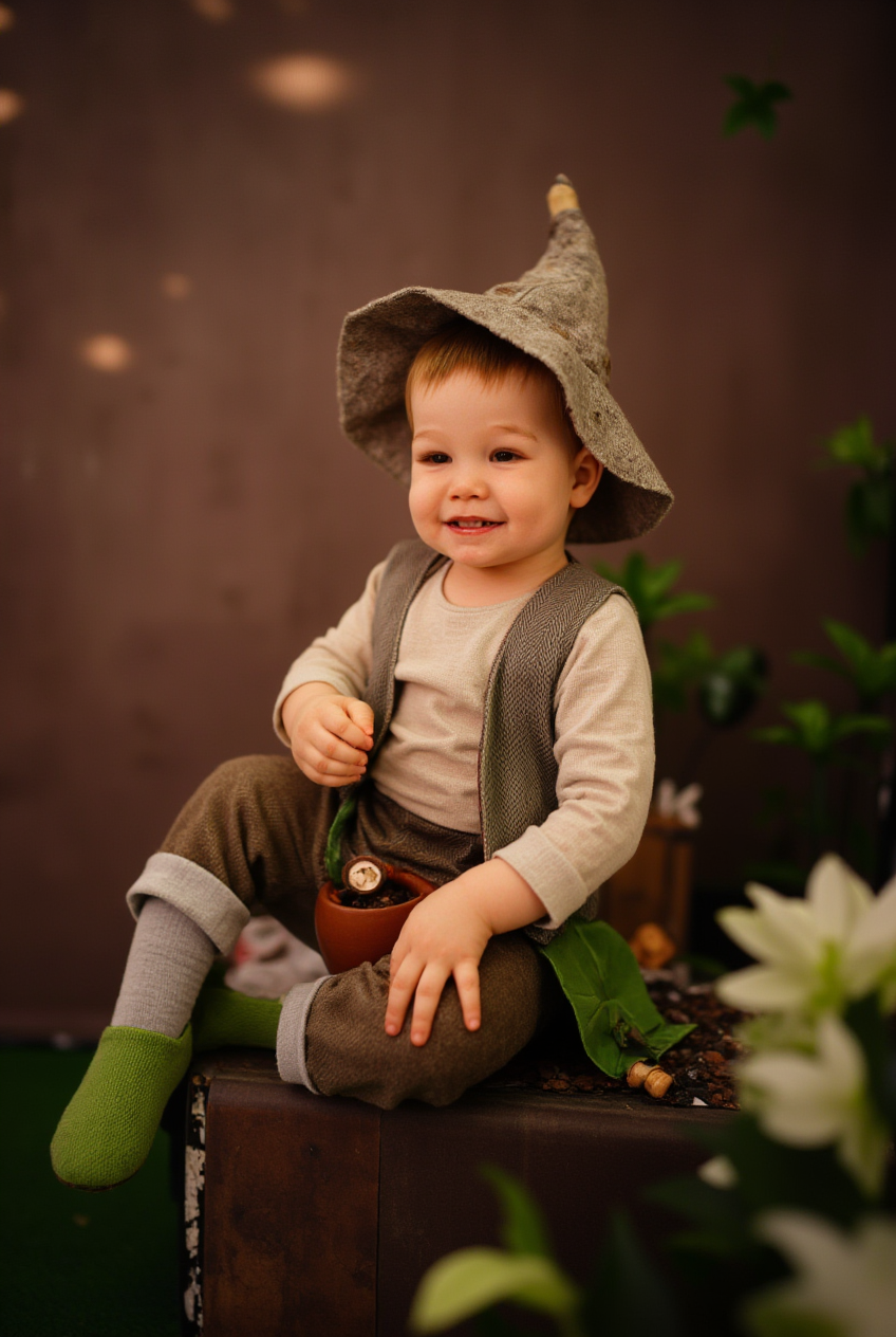 Фотосессия в Сказочном Лесу. Детская Фотостудия ГОДОВАСИКИ в Санкт-Петербурге фотосесия на годик