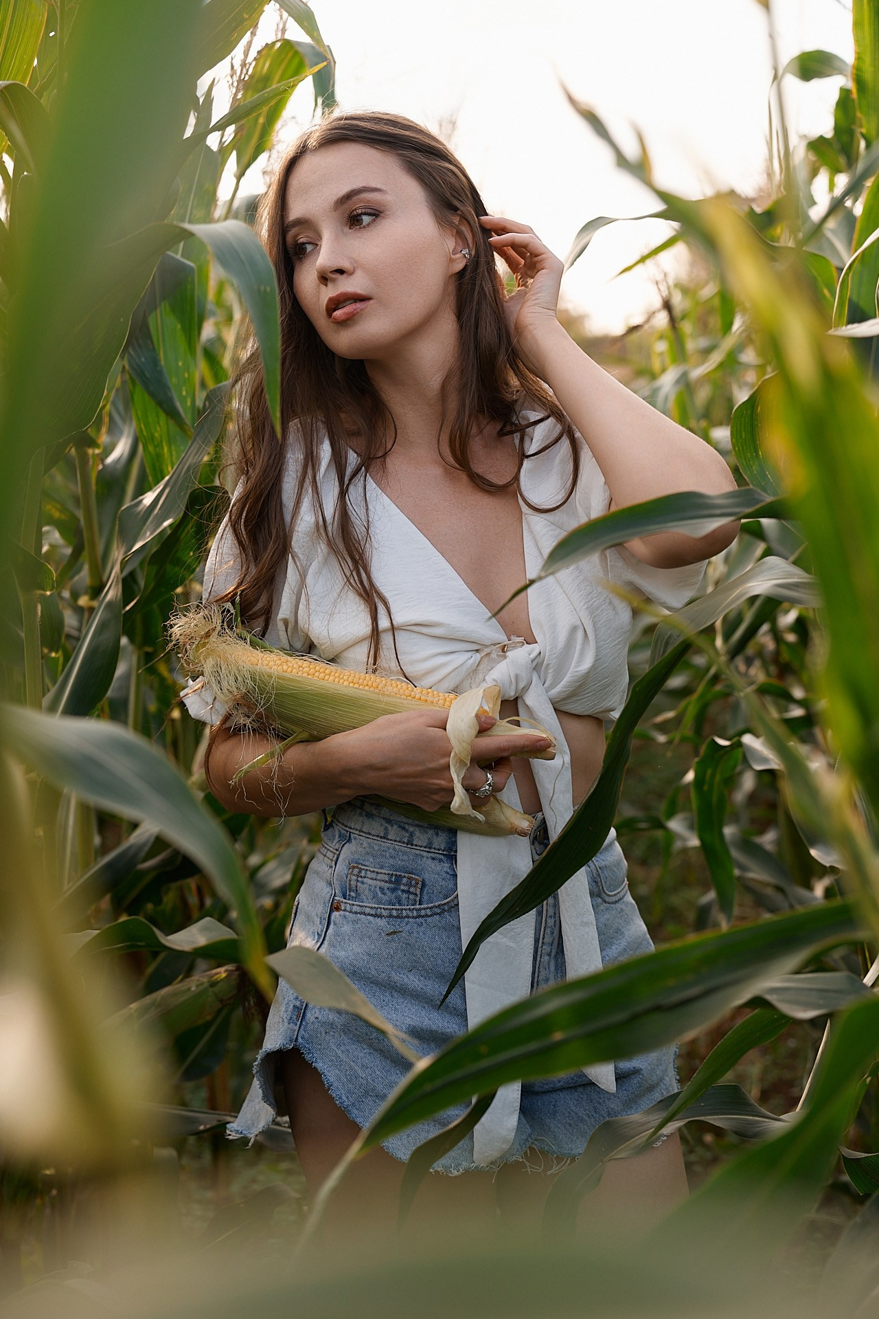 София в кукурузе. Репортажный фотограф в Кирове Сергей Дудин