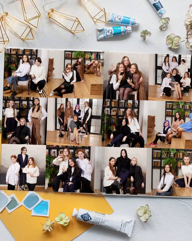 Школа 02. Детская выездная фотостудия