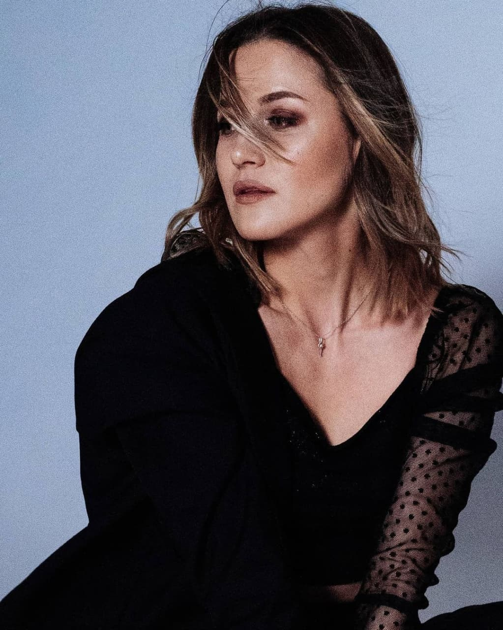 Albina Maklakova in the studio. New York photographer RINAT SHAHMETOV in New York city