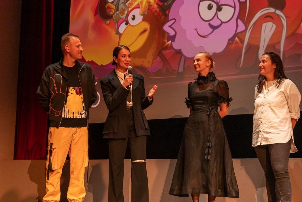 Репортаж с премьеры мультфильма «Смешарики снимают кино» в кинотеатре "Художественный"