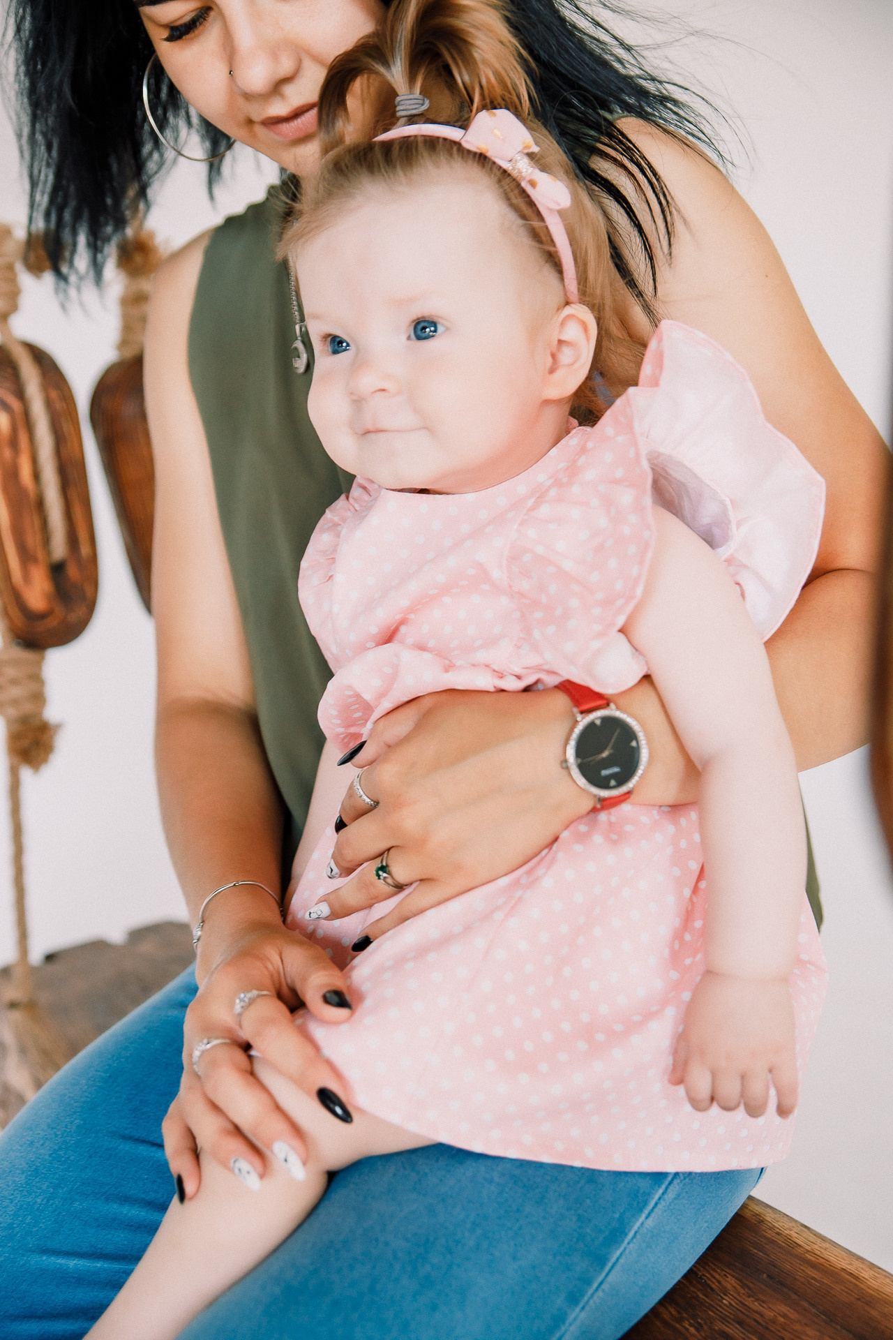 Студийная семейная съёмка. Фотограф Егор Сухов